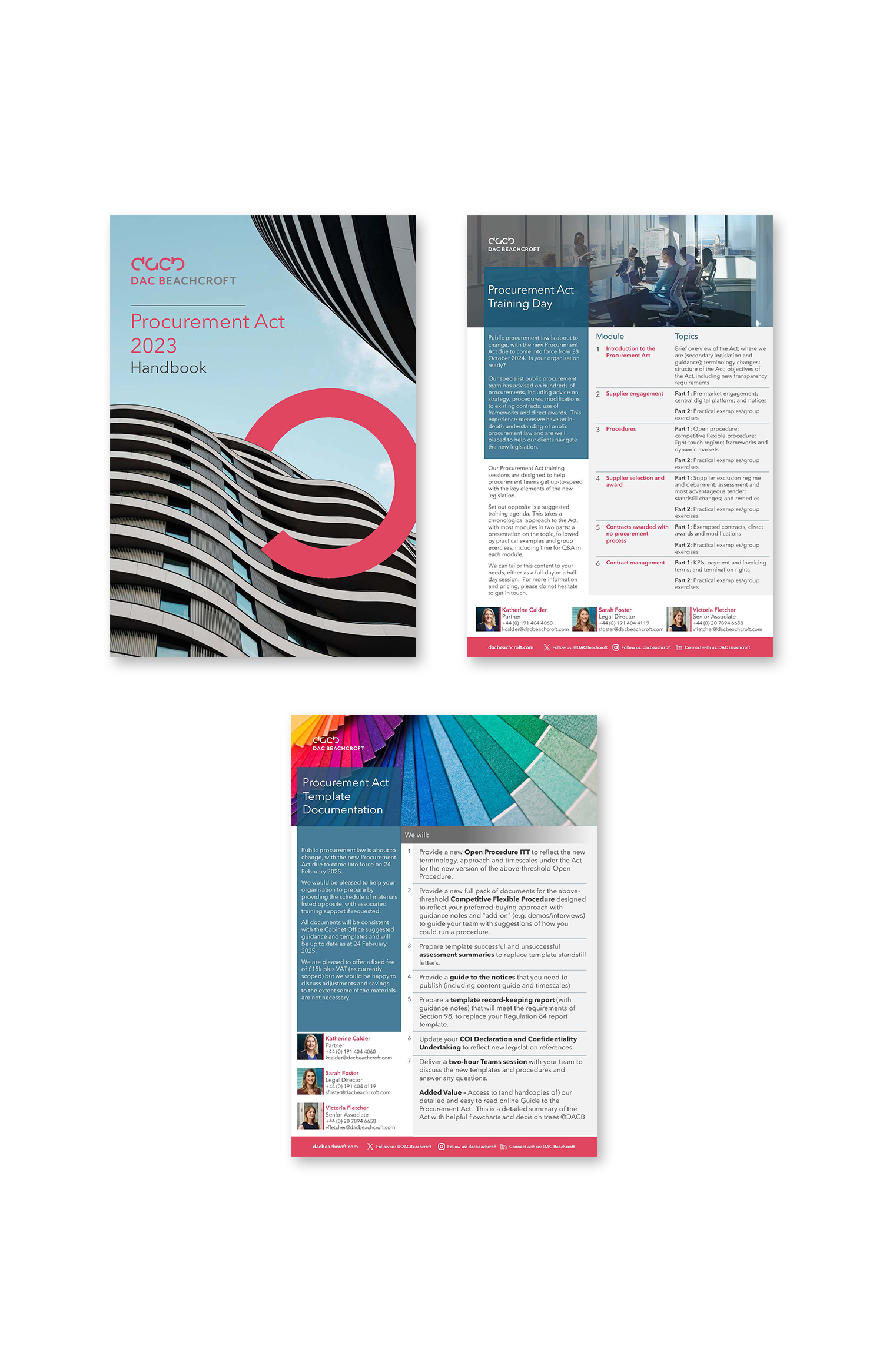 Procurement Guidance Pages Preview