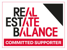 Real Estate Balance Committed Supporter Logo