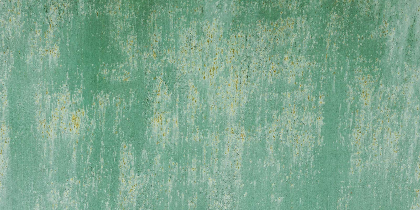 Textured green surface with yellow and white patches.